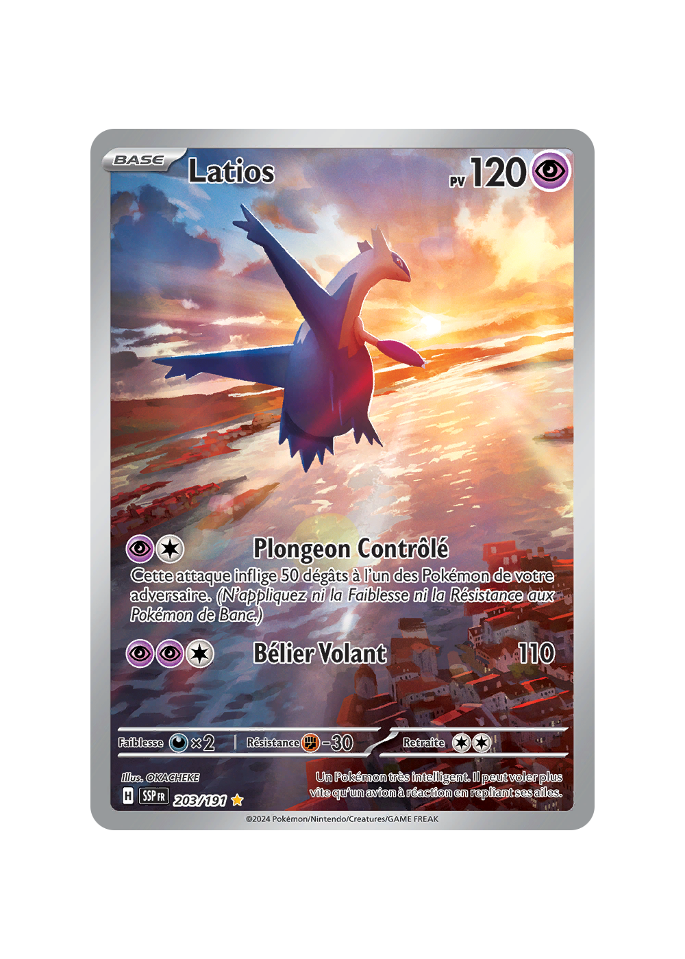 pokemon card ceruledge Ceruledge ex SIR Prismatic Evolutions #147 PSA 9