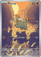 Carte Pokémon Phanpy 205/191 AR Étincelles Déferlantes
