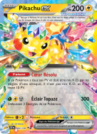 Carte Pokémon Pikachu-ex 057/191 Double rare Étincelles Déferlantes