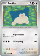 Carte Pokémon Ronflex 144/191 Commune Étincelles Déferlantes