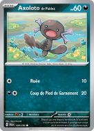 Carte Pokémon Axoloto de Paldea 129/193 Commune Évolutions à Paldea