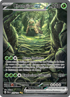 Carte Pokémon Chongjian-ex 257/193 Alternative Évolutions à Paldea