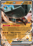 Carte Pokémon Dinglu-ex 127/193 Double rare Évolutions à Paldea