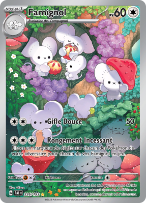 Carte Pokémon Famignol 226/193 AR Évolutions à Paldea