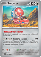 Carte Pokémon Ferdeter 151/193 Holographique Évolutions à Paldea