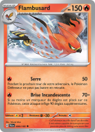 Carte Pokémon Flambusard 030/193 Peu commune Évolutions à Paldea