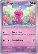 Carte Pokémon Forgerette 101/193 Commune Évolutions à Paldea