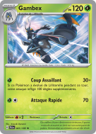 Carte Pokémon Gambex 021/193 Holographique Évolutions à Paldea