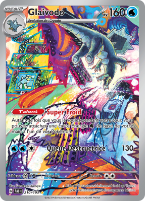 Carte Pokémon Glaivodo 210/193 AR Évolutions à Paldea