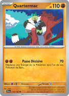 Carte Pokémon Quartermac 118/193 Peu commune Évolutions à Paldea