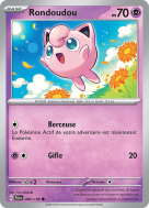 Carte Pokémon Rondoudou 083/193 Commune Évolutions à Paldea