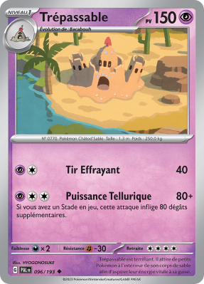 Carte Pokémon Trépassable 096/193 Peu commune Évolutions à Paldea
