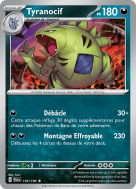 Carte Pokémon Tyranocif 135/193 Holographique Évolutions à Paldea