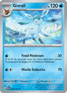 Carte Pokémon Givrali 025/131 Holographique Évolutions Prismatiques