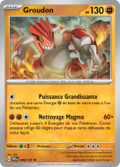 Carte Pokémon Groudon 049/131 Holographique Évolutions Prismatiques