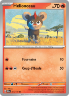 Carte Pokémon Hélionceau 015/131 Commune Évolutions Prismatiques