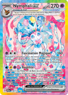 Carte Pokémon Nymphali-ex 156/131 Alternative Évolutions Prismatiques