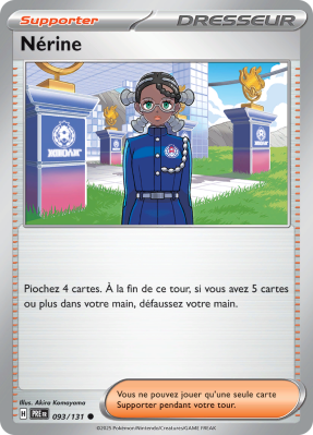 Carte Pokémon Nérine 093/131 Commune Évolutions Prismatiques
