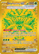 Carte Pokémon Ogerpon Masque Turquoise-ex 177/131 Gold Évolutions Prismatiques