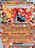 Carte Pokémon Ogerpon Masque du Fourneau-ex 017/131 Double rare Évolutions Prismatiques