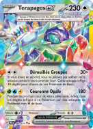 Carte Pokémon Terapagos-ex 092/131 Double rare Évolutions Prismatiques