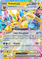 Carte Pokémon Voltali-ex 030/131 Double rare Évolutions Prismatiques