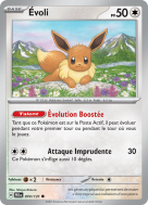 Carte Pokémon Évoli 074/131 Commune Évolutions Prismatiques