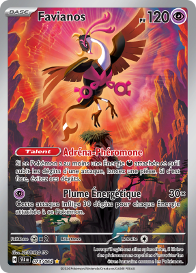 Carte Pokémon Favianos 073/064 AR Fable Nébuleuse