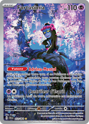 Carte Pokémon Fortusimia 072/064 AR Fable Nébuleuse