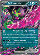 Carte Pokémon Félicanis-ex 036/064 Double rare Fable Nébuleuse