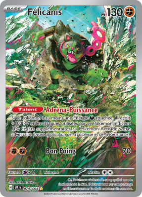Carte Pokémon Félicanis 074/064 AR Fable Nébuleuse