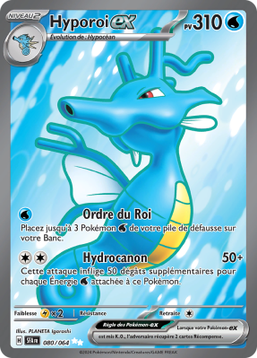 Carte Pokémon Hyporoi-ex 080/064 Ultra Rare Fable Nébuleuse