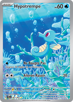 Carte Pokémon Hypotrempe 067/064 AR Fable Nébuleuse