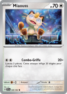 Carte Pokémon Miaouss 048/064 Commune Fable Nébuleuse