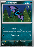Carte Pokémon Nosferapti 027/064 Commune Fable Nébuleuse