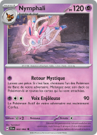 Carte Pokémon Nymphali 022/064 Peu commune Fable Nébuleuse