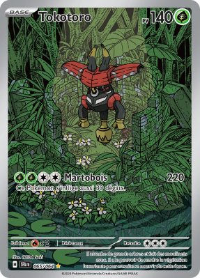 Carte Pokémon Tokotoro 065/064 AR Fable Nébuleuse