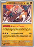 Carte Pokémon Ursaking Lune Vermeille 025/064 Holographique Fable Nébuleuse
