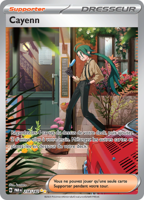 Carte Pokémon Cayenn 258/182 Alternative Faille Paradoxe