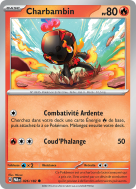Carte Pokémon Charbambin 026/182 Commune Faille Paradoxe