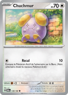 Carte Pokémon Chuchmur 148/182 Commune Faille Paradoxe