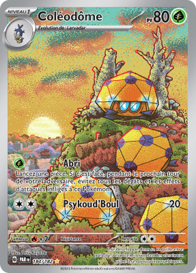 Carte Pokémon Coléodôme 184/182 AR Faille Paradoxe