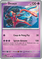 Carte Pokémon Deoxys 074/182 Holographique Faille Paradoxe