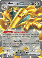 Carte Pokémon Gromago-ex 139/182 Double rare Faille Paradoxe