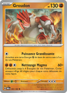 Carte Pokémon Groudon 093/182 Holographique Faille Paradoxe