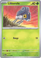 Carte Pokémon Lilliterelle 013/182 Commune Faille Paradoxe