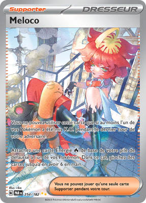 Carte Pokémon Meloco 254/182 Alternative Faille Paradoxe