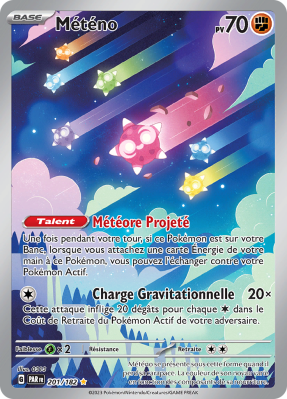 Carte Pokémon Météno 201/182 AR Faille Paradoxe