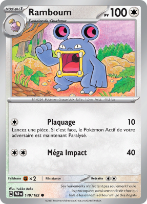 Carte Pokémon Ramboum 149/182 Commune Faille Paradoxe