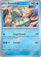 Carte Pokémon Sarmuraï 049/182 Holographique Faille Paradoxe